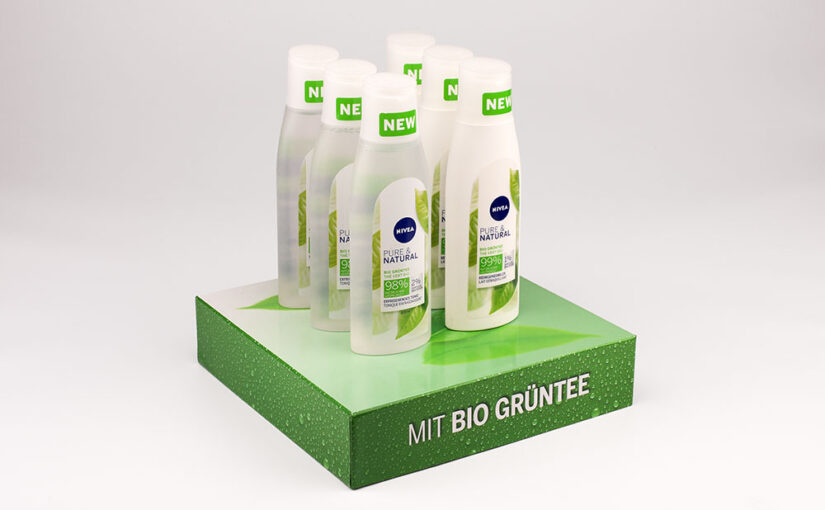Nivea Präsentationspodest
